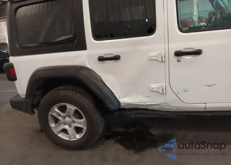 2021 Jeep Wrangler Unlimited Sport S 4X4 z USA, uszkodzony, nr VIN 1C4HJXDN4MW591936